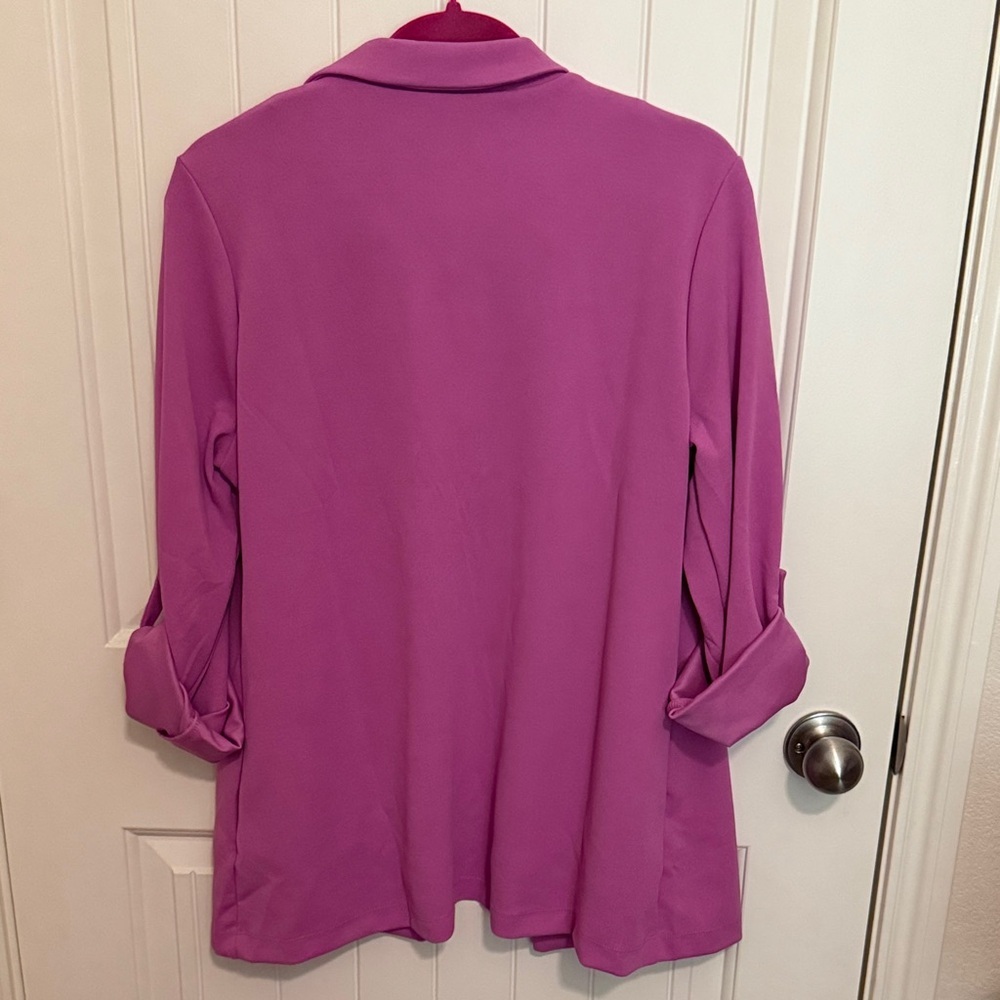 Andree by Unit Women's Orchid Blazer Size Large - Picture 2 of 5